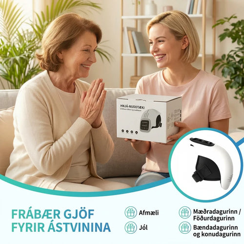 Hné Nuddtæki með Rauðuljósi