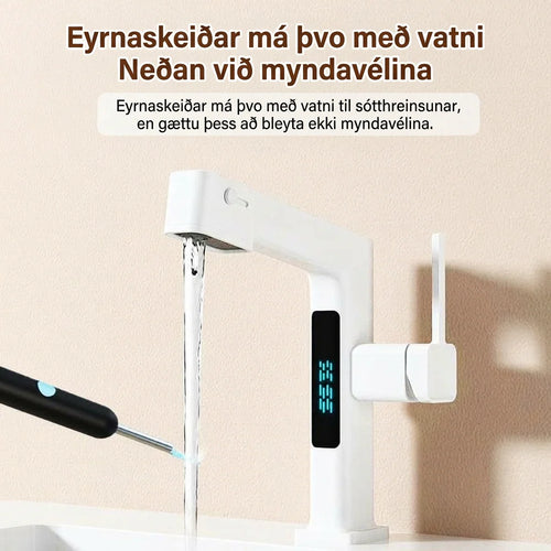 Eyrnahreinsir með Myndavél